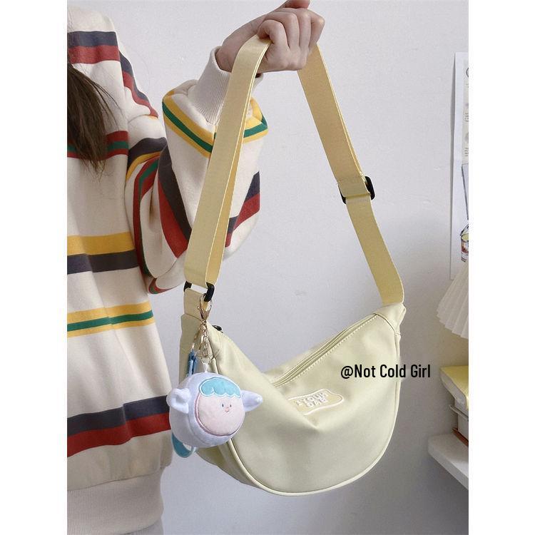 Macaron Minimalist Small Crossbody Bag for Women - Japanese Mori Girl Style