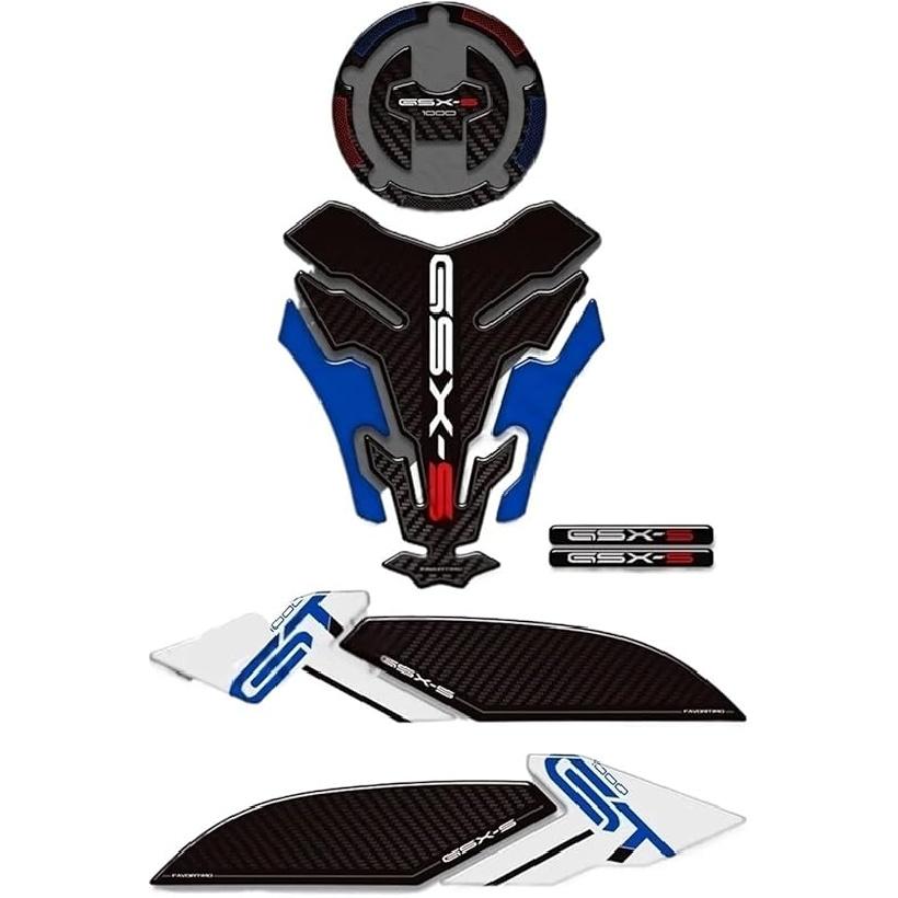 Motorcycle Tank Decal Motorcycle Tank Pad Fuel Protector Stickers Decals for GSX-S 1000 S GX GSX S1000 GSX-S1000 GSXS GSX-S1000GX