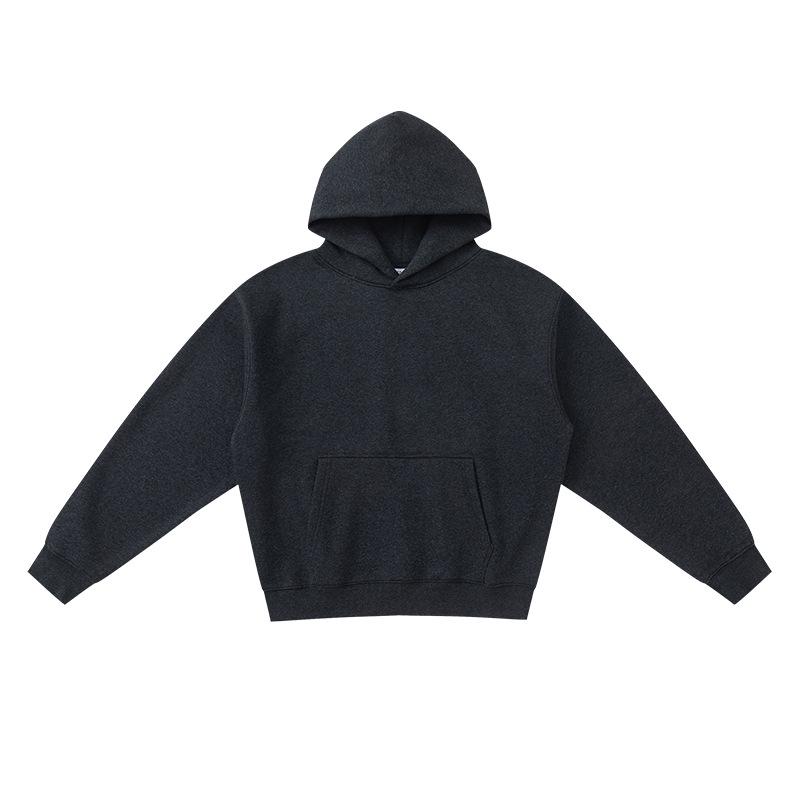 UNF 500G Heavyweight Fleece-Lined Hooded Pullover Sweatshirt for Men and Women, Ideal for Autumn and Winter