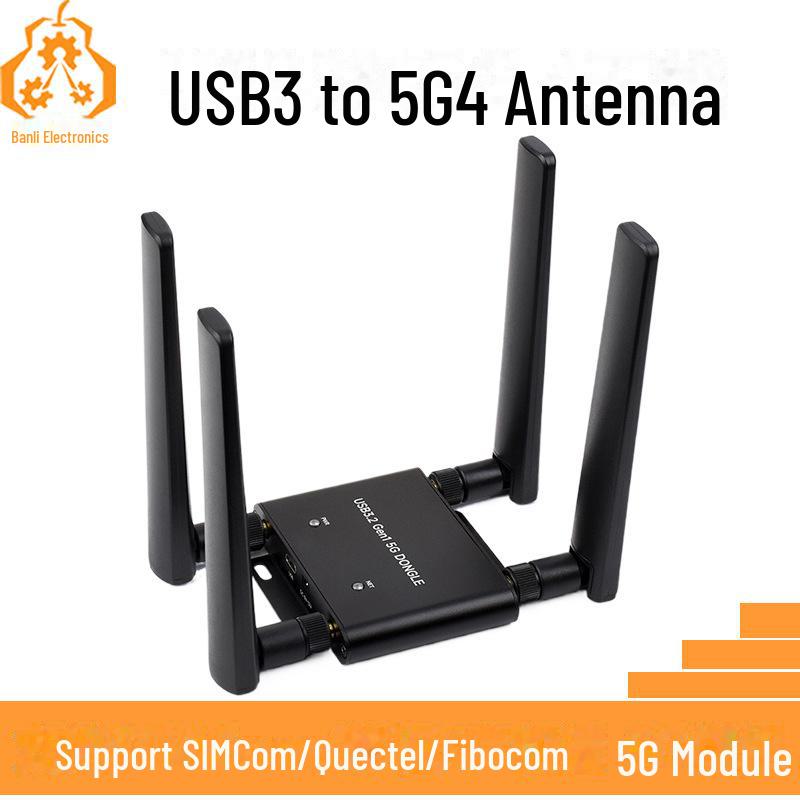 

5G Донгл USB3 до M.2 Ключ B Плата розширення для серії SIM82X2 RM5X0N