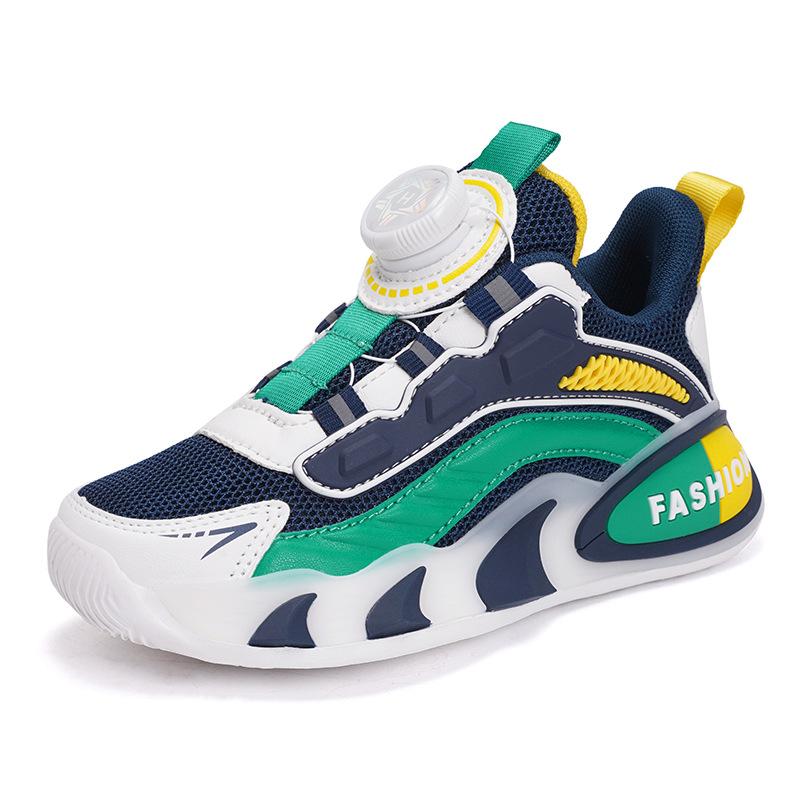 Foreign Trade Shoes Children's Single Net Breathable and Lightweight Summer Boys' Net Shoes Sports Running Shoes Girls' Casual Shoes