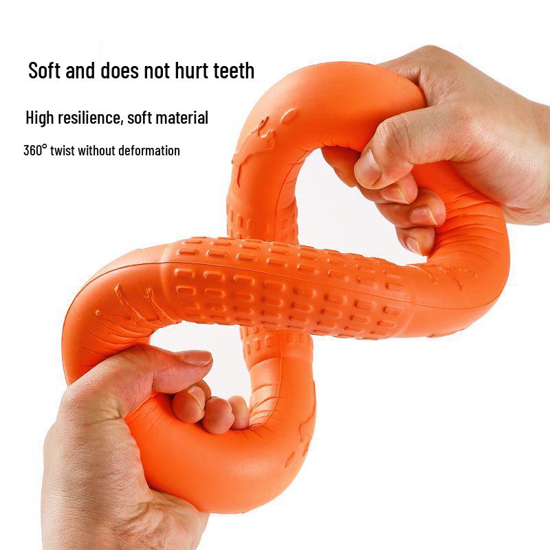 Bite-Resistant Dog Frisbee for Training & Water Play - Ideal for Golden Retrievers & Border Collies