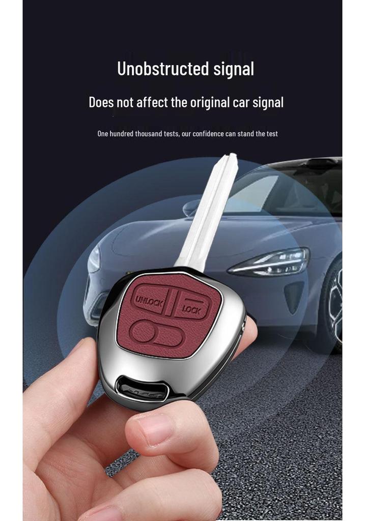 Mitsubishi Lancer Outlander Key Case - Simple Style Key Holder for L200 Pajero.
