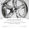 Rust Removal Spray Wheel Remover for Car Rims, 120ml Metal Iron Particle PH Neutral Cleaner with Color Reaction,PH Non-Acid, Restores