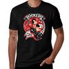 Rockers Vintage Rockabilly Pin-Up Girl Double Bass Graphic Print Retro Rock Streetwear T-Shirt
