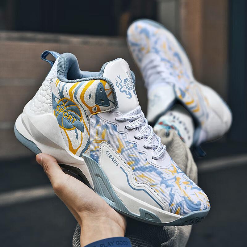 

Баскетбольные кроссовки для мальчиков, подростков, учеников начальной школы, кроссовки для детей среднего и старшего возраста, сетчатая поверхность, цементный пол, резиновая подошва, актуальный 45