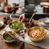 3 Peças Tigela Lisa para Vinho de Arroz com Duas Alças Tigela para Molho de Panela Quente Tigela para Lanches Recipiente para Lanches