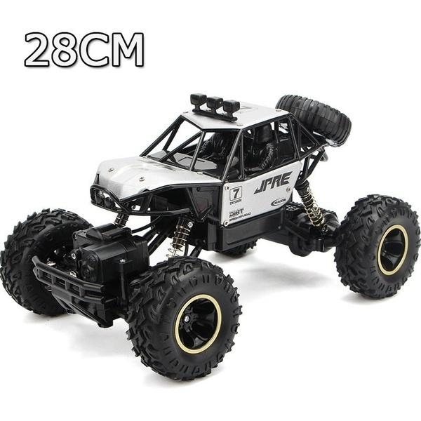 

Высокоскоростной внедорожный радиоуправляемый грузовик, радиоуправляемый электрический гусеничный автомобиль, 4WD, багги с дистанционным управлением, 38 см/28 см 28cm-low speed белый