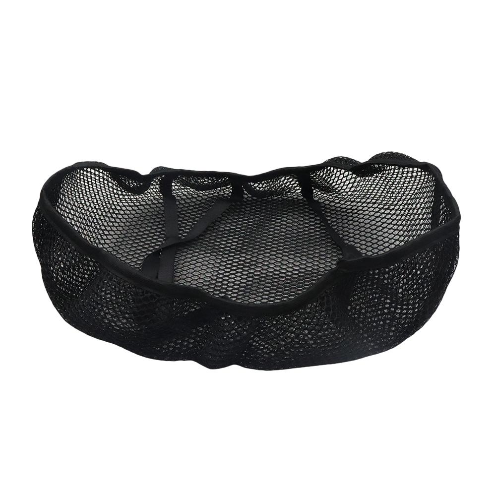 

For Yamaha AEROX155 AEROX 155 Motorcycle Seat Cover 3D Mesh Fabric Seat Non-Slip Breathable Heat ulation Protect Cushion чорний