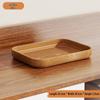 High-Grade Chinese Style Extra Thick Imitation Wood Grain Rectangular Serving Tray