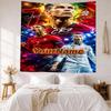 Cristiano Ronaldo Custom Your Name Wall Decor Tapestry Art For Pet Memorial Birthdaywedding Party Backdrop Family Gift