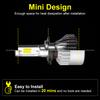 2pcs Super Bright Mini 20000LM Canbus COB LED Headlight H4 H7 H8 H9 H11 H16 JP H1 H3 9003 HB2 9005 HB3 9006 HB4 9012 HIR2 H27 880 881 LED Fog Lamp