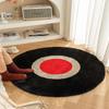 Wohnzimmer Runder Teppich Ankleidezimmer Schminktisch Schlafzimmer Bettvorleger Sofa Bodenmatte Abstrakt Runder Teppich