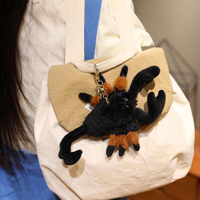 Lifelike Scorpion Plush Toy Cute Soft Creeping Trick Pendant For Adventure Enthusiasts Halloween Decor Gift