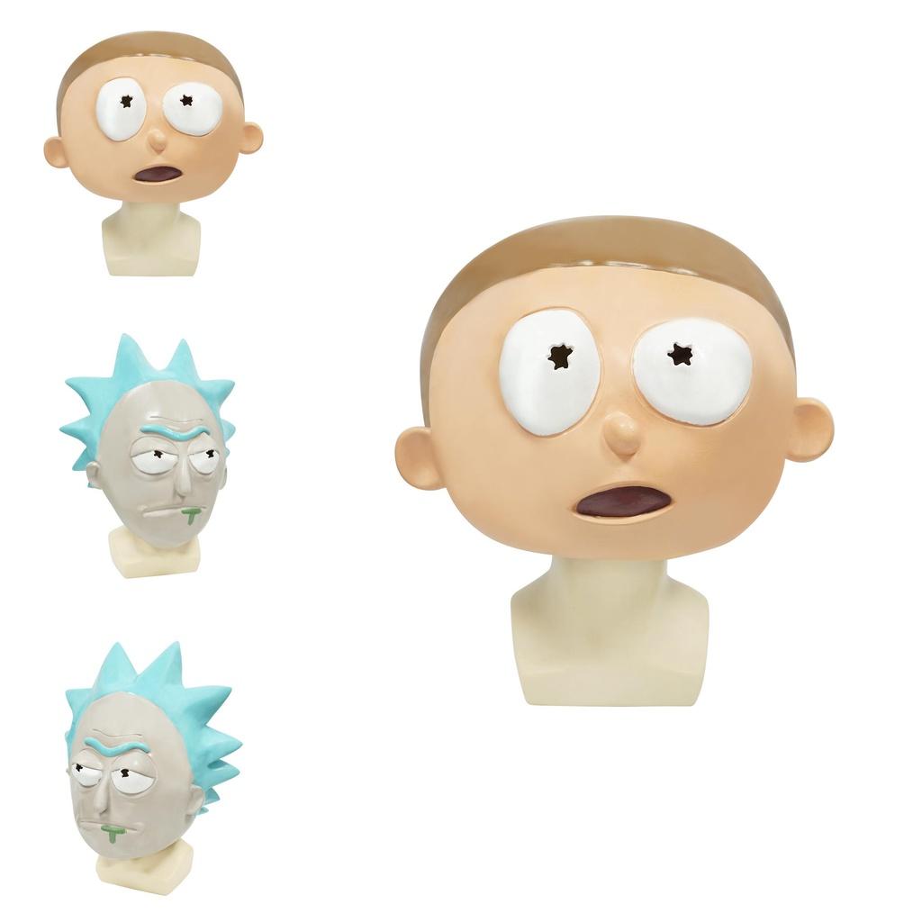 Rick And Morty Professor Latexmaske Halloween Anime Cosplay Kopfbedeckung DIY Spaß Geeignet für verschiedene Festivals