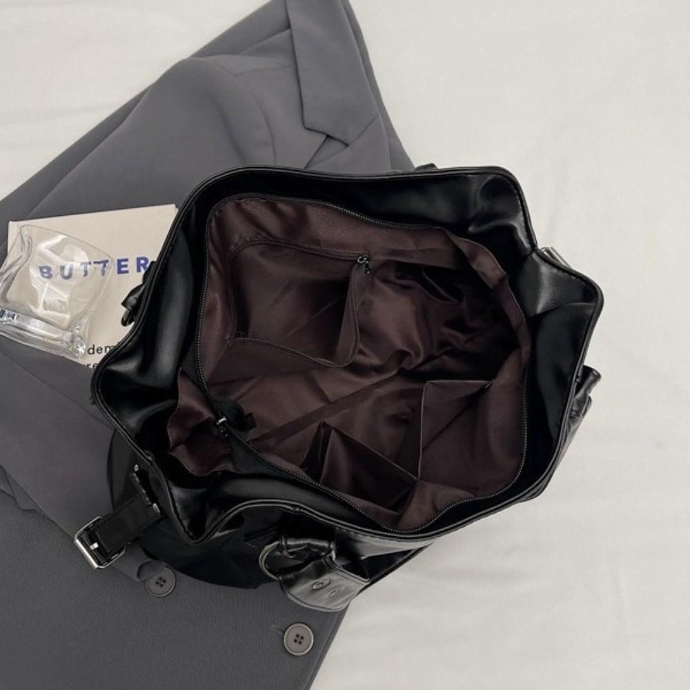 Large Capacity Handbag Zipper Closure Tote Bag Vintage Hobo Bag Work Commute