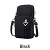 Casual Small Shoulder Bag Women Cell Phone Pocket Case Waterproof Nylon Sport Arm Package Mini Messenger Purse Crossbody Handbag