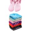Reusable Cotton Gauze Gel Foot Care Socks for Deep Moisturizing Cracked Heel Overnight Day or Night Use Socks