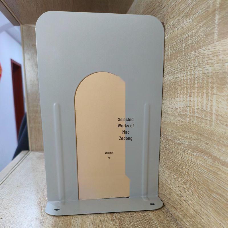 Stahl Buchstützen Set - Große, Mittlere, Kleine Größen für Studenten und Bibliotheksregalstützen