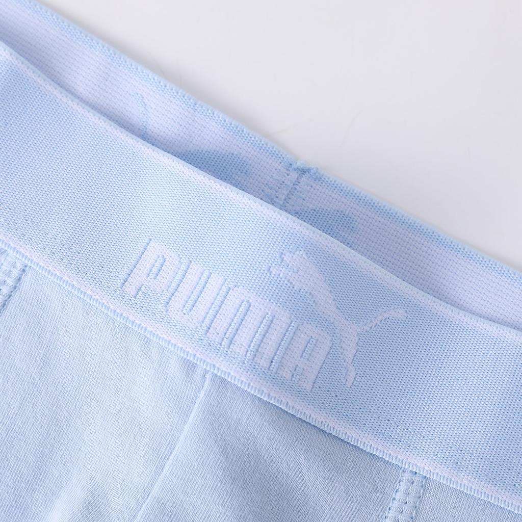 PUMA Solid Color Mid-Rise Antibacterial Boxer Shorts Sports Casual Breathable Comfortable Boxers Men underwear 701237600-02