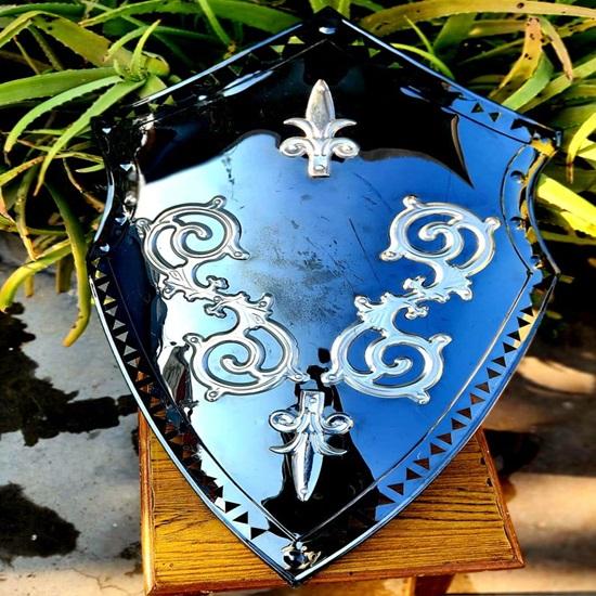 76.2 Cm Knight Viking Shield Medieval Cosplay Shield LARP Shield Best Gift For Everyone