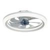 50cm * 13cm Bedroom Intelligent Remote Control Ceiling Fan Lamp Electric Ceiling Fan With Light Three Color Dimming Household LED Fan Light