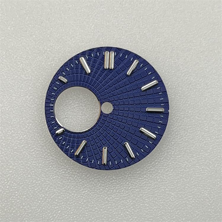 NH38 Dial 28.5mm Watch Dial Green Luminous Diving Watch Faces for NH38/NH34 Movement Modification Watch Accessories