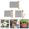 Cooking Events Outdoor Parties Sausage Roller Grill Hot Dog Grill Rack Outdoor Parties Removable Stainless Steel