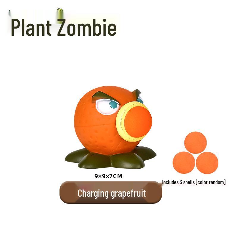 Plants vs. Zombies Toy Set: Machine Bug, Football Gun, Pea Pod, Carnivorous Plant Models