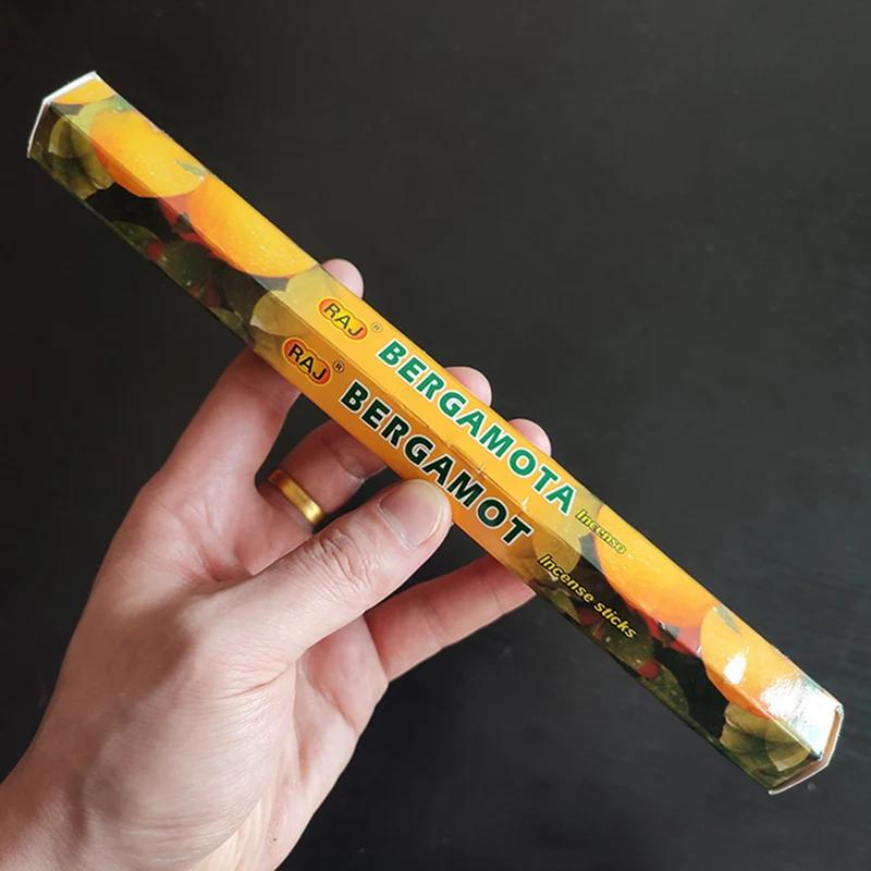 Y 20 Varillas/caja Incienso Indio Salvia Blanca Lavanda Aromaterapia LÍNEA PALO SANTO Varilla de Incienso Hogar Dormitorio Baño Fragancia para el Hogar Tibetano