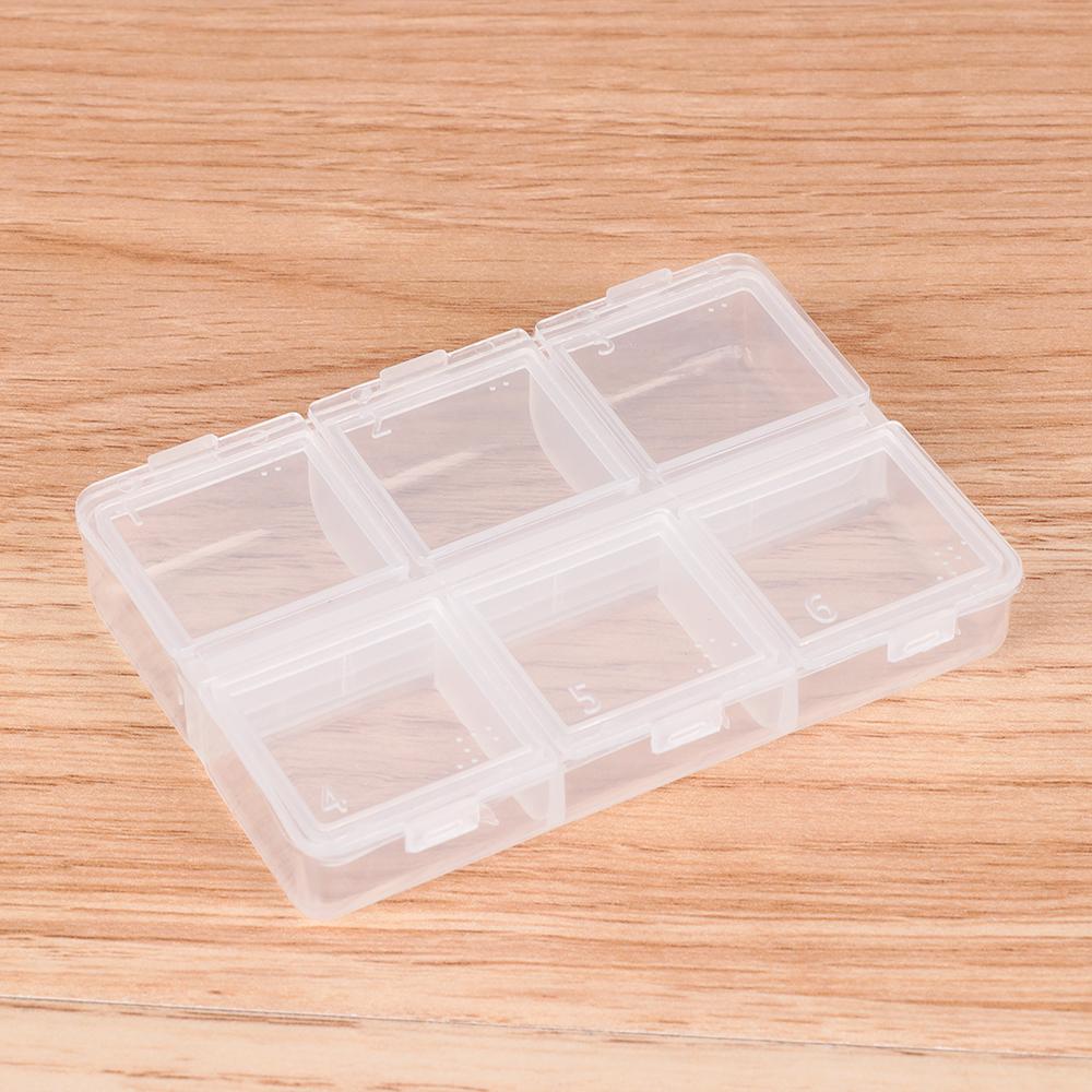 

Home Braille Case Medicine Holder Pill Boxes 6-day Tablet Container