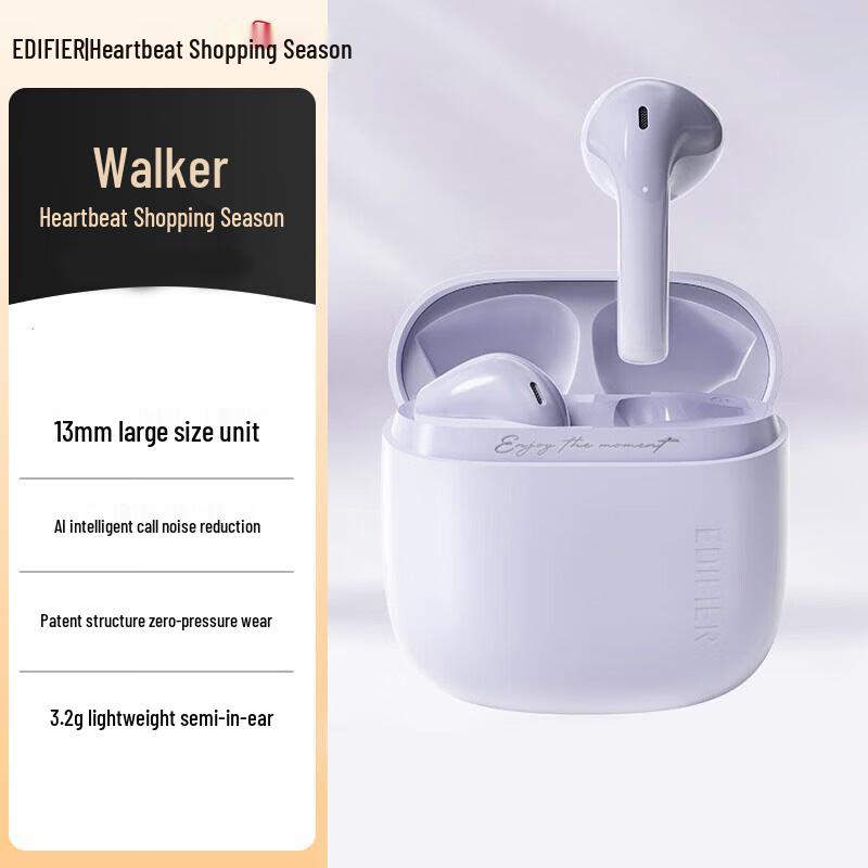 

EDIFIER Zero Air Semi-in-ear True Wireless Earbuds