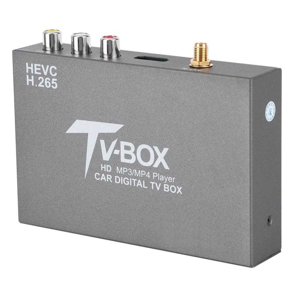 Car Digital TV Box Receiver Standrad H.265 6M7M8M Channel Band Width PALNTSC Video System