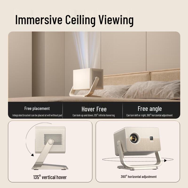 

Konka C7 1080P Smart Home Projector (CN version)