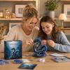 3D Beaded Sea Creature DIY Embroidery Kit for Beginners and Adults Mythical Ocean Inspired Animal Craft Set with Detailed Instructions