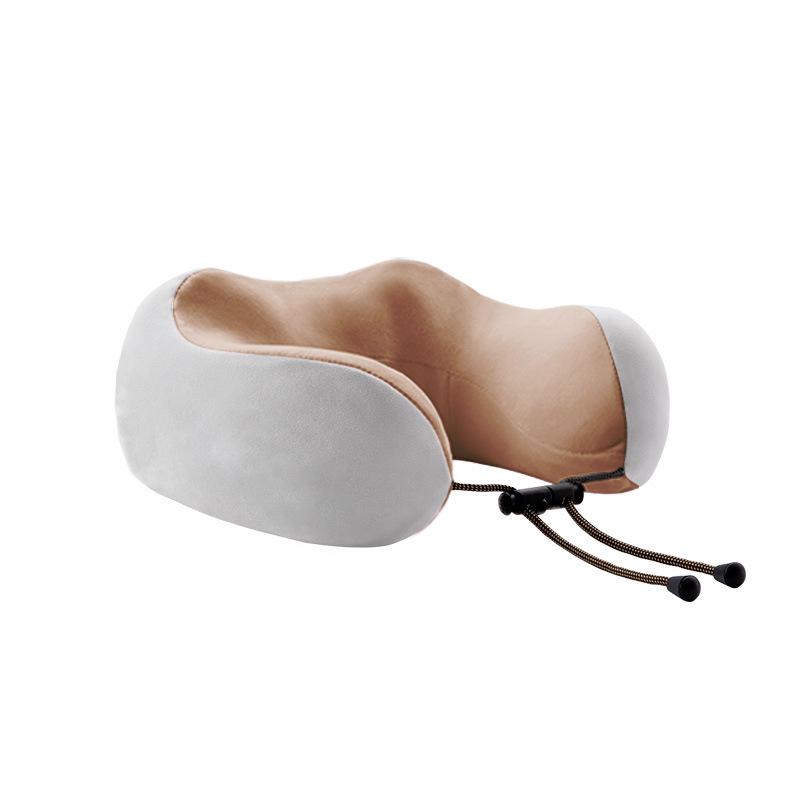 Portable Memory Foam U-Shaped Neck and Cervical Massager Pillow