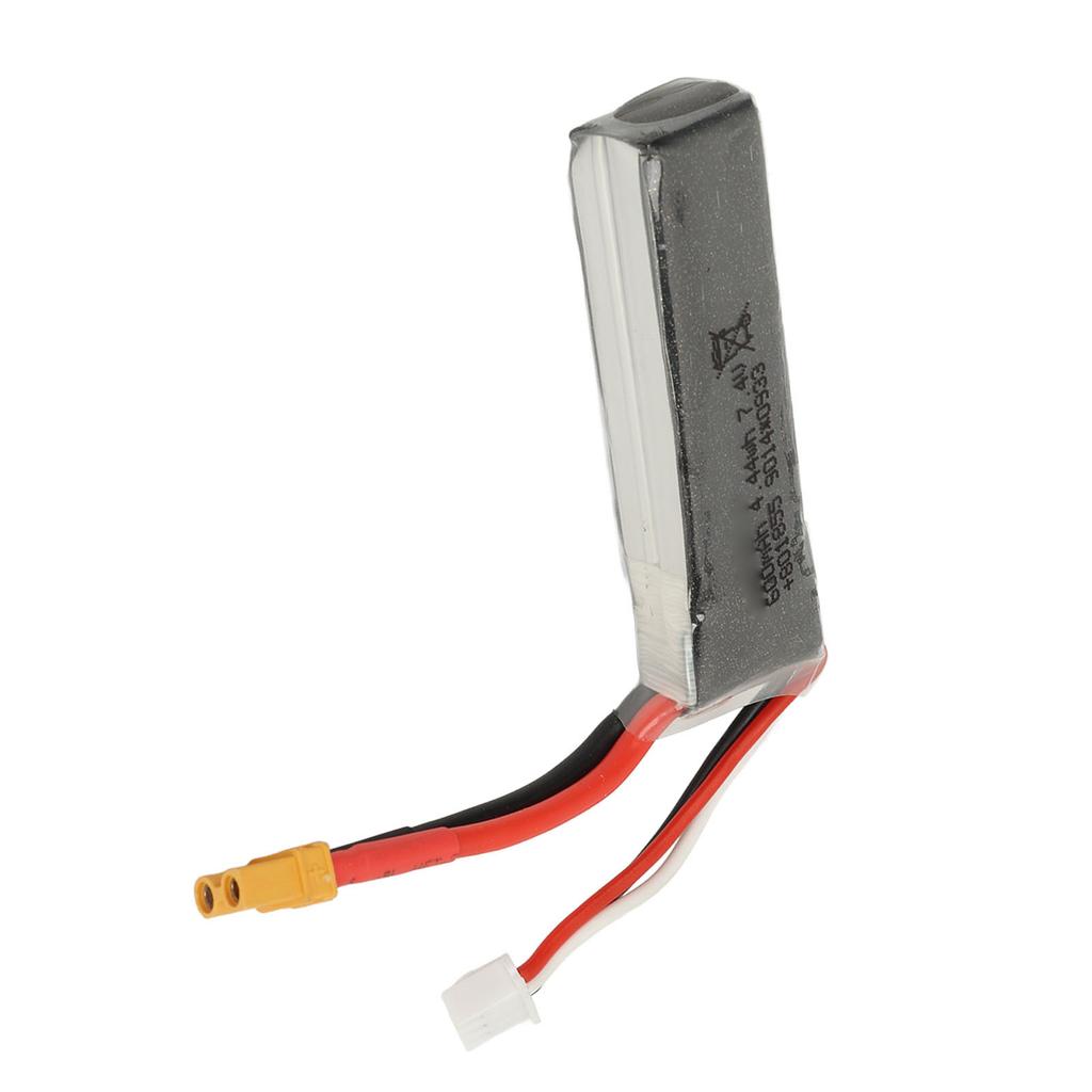 7.4V Lithium Battery Lightweight Portable Stable Multi Protection Battery for WLtoys XK K130 600mAh 45C 2S