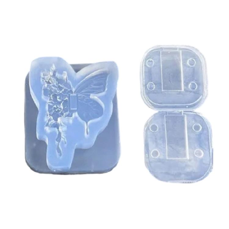 Portable Butterfly Shaped Silicone Mold For Professional Nail Artists And Jewelry Makers Anti Tear Material