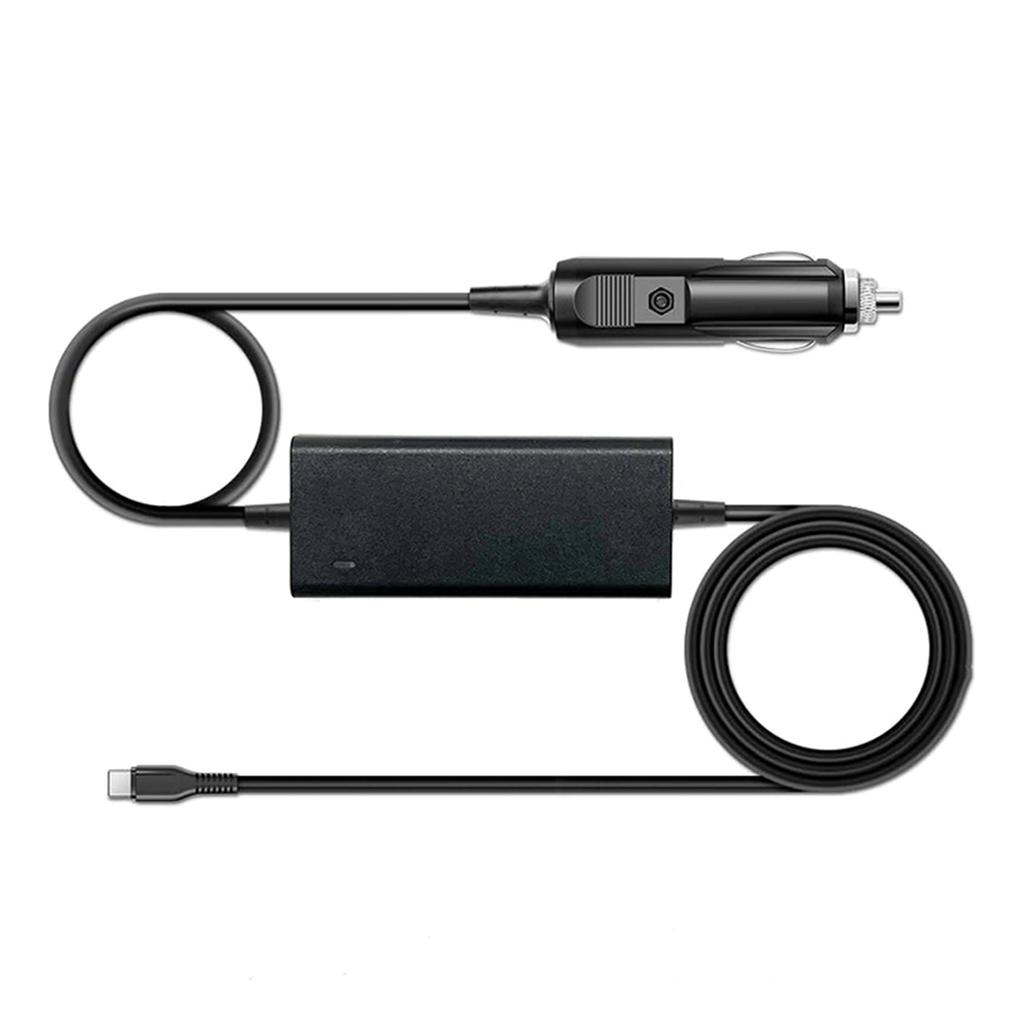 Portable Car Power Solution 12-24V Input 20V5A Output 100W USB C Vehicles Charger Adapter Wide Compatibility