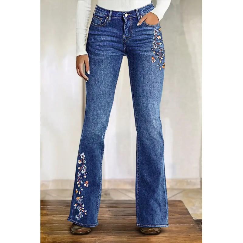 2026 High-Waisted Stretch Flared Jeans Women