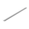 Stainless Steel Drip Profile Left, AISI 304 Steel, Matte Finish, 1200 Mm