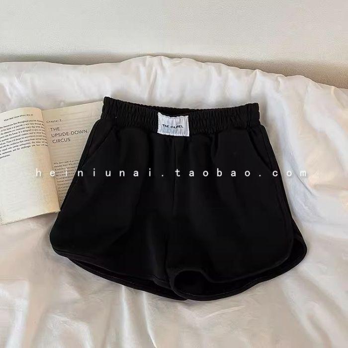 Women's Summer A-line High Waist Sports Shorts - Versatile Loose Fit for Running