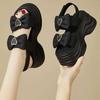 Popular Platform Sandals Women's New Models In the Summer of 2025 Wear Bows To Increase the Height of Small Roman Sandals