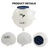 Coolant Tank Reservoir with Cap for GOLF For MK6 1K0121407A Engine Radiator Replacement Part for Cracked or Broken Components
