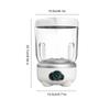 Small Washing Machine 1.6L Rechargeable Underwear Washer Panty Washing Machine For Socks Delicate Fabrics Towels Laundry