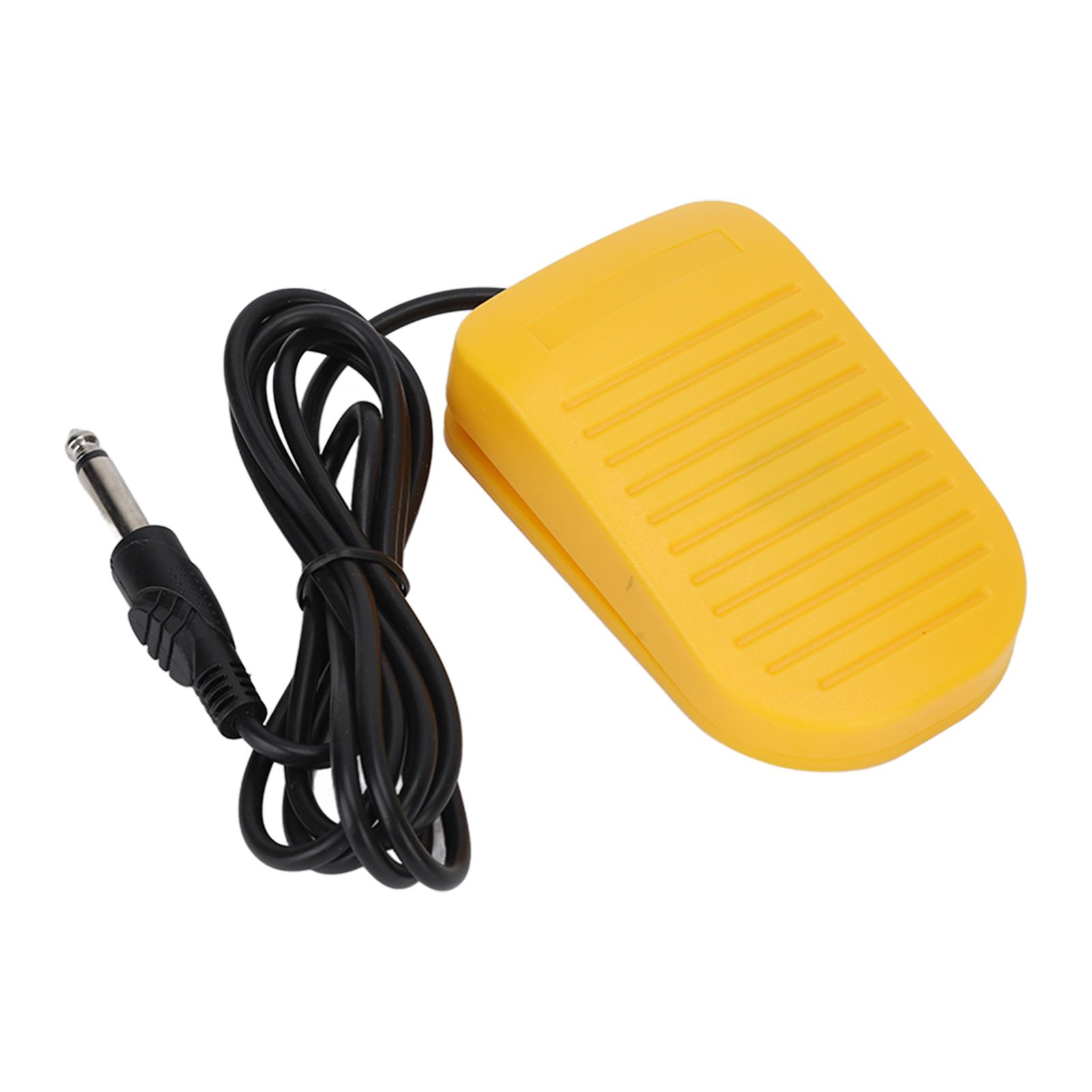 

Педаль для татуировки 1,35 м, ножной выключатель питания, вспомогательное оборудование для татуировки, педаль питания, желтый цвет жёлтый