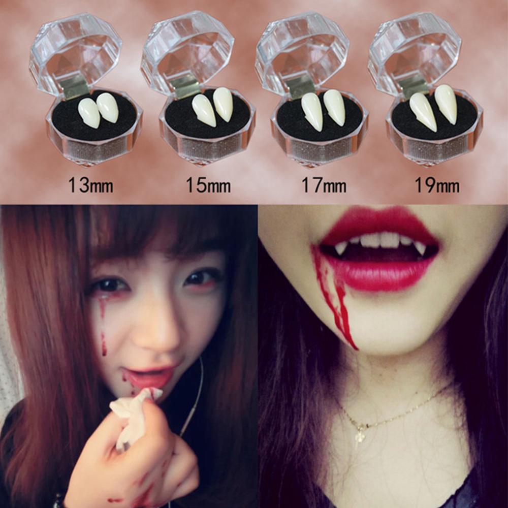 Halloween Cosplay Vampire Fangs Werewolf Teeth Fancy Dress-Costume Tooth Handy