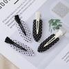 Polka Dot Hair Clips Seamless No Crease Hair Barrettes No Bend Headdress Bangs Clip Hair Styling Accessories