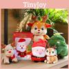 Cute Cartoon Reindeer Plush Doll Festive Christmas Decoration For Kids And Girlfriends