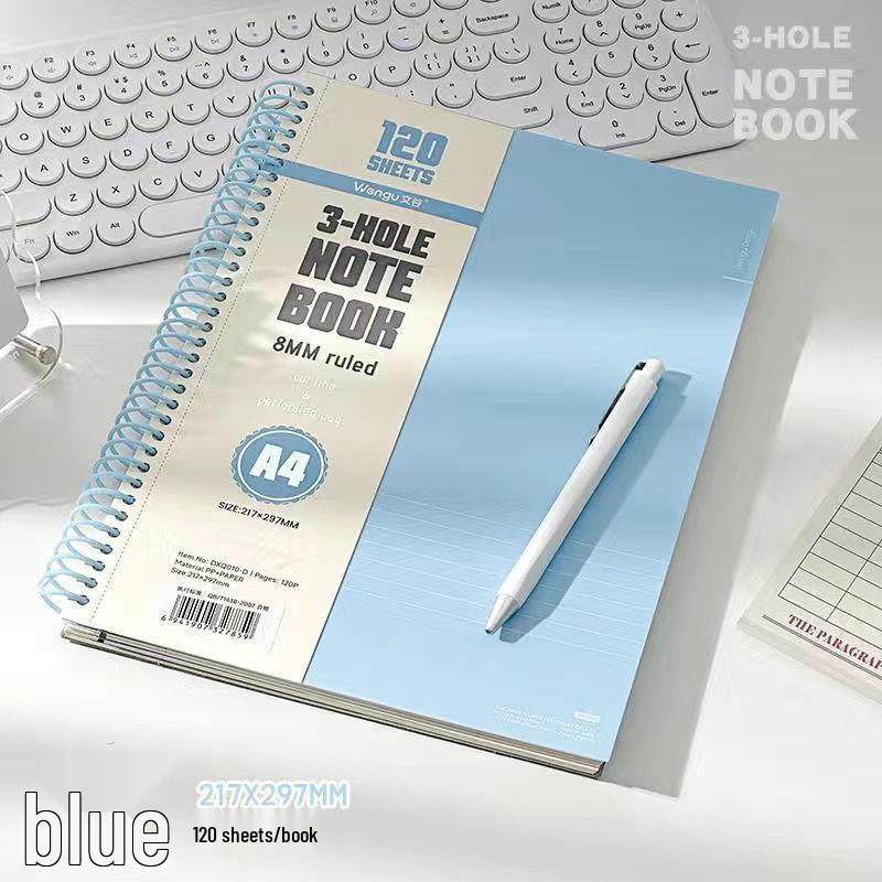 

High-Value A4 American Style Coil Notebook - Ideal for Students and Office Use